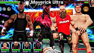 maverick ultra the giant omos kane the andre the giant u0026 braun strowman wwe mayhem game play 