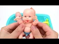 Satisfying Video l Mixing Candy with Making Rainbow Bathtub Cutting ASMR