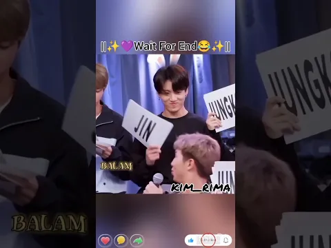 Wait For Ends😂🤣|| Khalouni N3ich || #bts #shorts #funny #btsworld