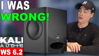 The BEST Compact Budget Subwoofer I've Tested! Kali Audio WS-6.2 Review