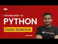 Data Science Technical Skills Intro to Python Arpit Jain Upskill with GeeksforGeeks