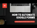 Google Form Automation Using Python Attendance Management System