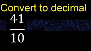Convert to decimal How To Convert Decimals to Fractions