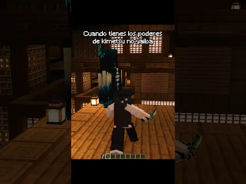 Mod kimetsu no Yaiba #minecraft #minecraftshorts #minecraftmeme #memes
