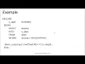 Oracle PLSQL - CURSOR Implicit and Explicit