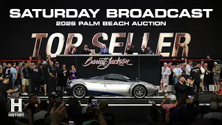HISTORY Super Saturday Broadcast Replay Barrett-Jackson 2026 Palm Beach Auction Sat April 16