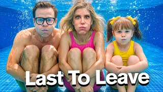 Last To Leave Pool Wins
