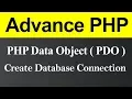 Create Database Connection using PDO in PHP Hindi