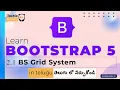 Grid System in BOOTSTRAP Responsive Design with Bootstrap Grid Classes Coding School