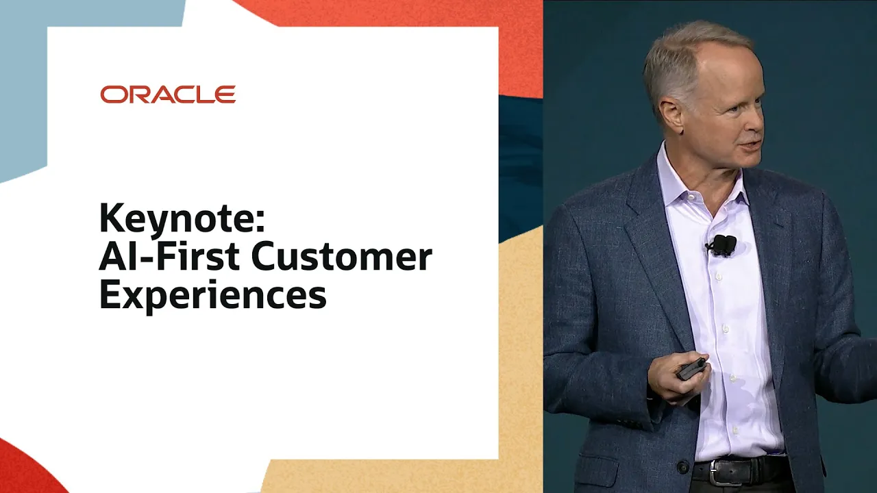 Beyond CRM: AI-First Customer Experiences with Full Enterprise Context at Oracle AI World 2025