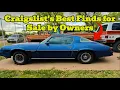Craigslist s Vintage Car Goldmine Best Finds for Sale by Owners - Priced 7000 s