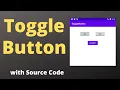 Toggle Button in Android Studio with Source Code Hindi