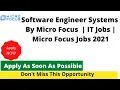 Software Engineer Systems By Micro Focus IT Jobs Micro Focus Jobs 2021
