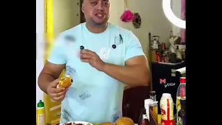 البتنجان اخد البرجر في حتة تانيه   تامر الجيار دندنها