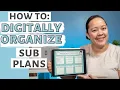 How To Organize Your Sub Plans For Remote Learning