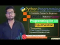 Python for Beginners - Input Function using Replit