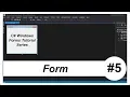 C Windows Forms Tutorial - Form