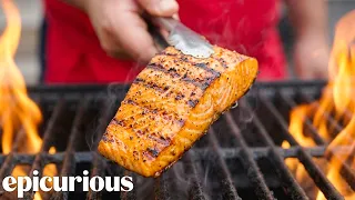 How to Grill Salmon that NEVER Sticks | Epicurious 101