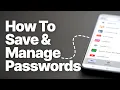 How to Save Passwords on Android Google Password Manager Setup