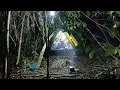 Lagu camping hujan deras membangun rumah gantung di atas rawa malam yang dingin makan enak tidur nyenyak