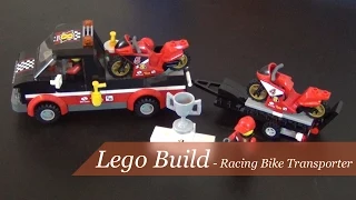 Lego Build - Lego City Racing Bike Transporter Set #60084
