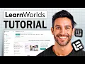 LearnWorlds Tutorial for Beginners Step by Step