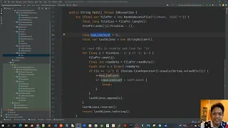 34 - Implement UNIX tail command in Java