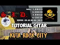 Lagu (TUTORIAL GITAR) KUTA ROCK CITY ~ S I D 🔥 PART 1