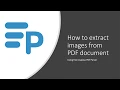 How to extract images from PDF file using Aspose PDF Parser