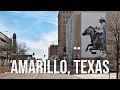 Amarillo Texas Drive with me through a Texas town