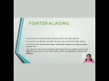 Pointer Aliasing in Microcontroller and Embedded system