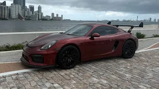 Racing to the Gym in My Tuned Porsche Cayman s 981 cayman
