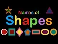 Names of Shapes for Kids - Shape Recognition for Babies Toddlers Preschoolers and Kindergarten