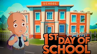 mighty raju 1st day of school cartoons for kids in youtube moral hindi stories