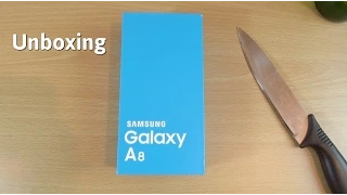 Samsung Galaxy A8 - Unboxing First Look