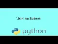 13 - Subsetting multiple categories from Pandas DataFrame in Python Presented by Dr N Miri