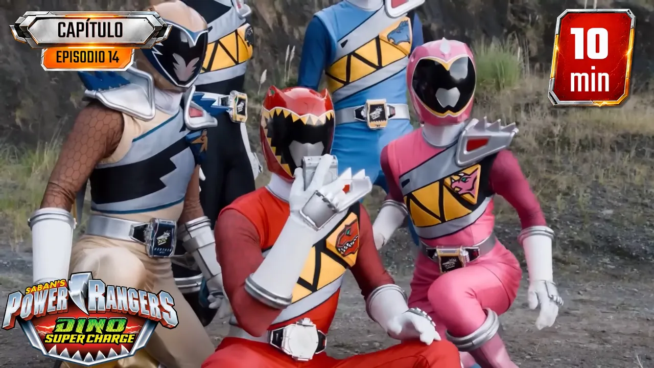 Power Rangers para Niños | Dino Super Charge | Secreto de plata | Ep.14