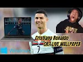 How to Set Cristiano Ronaldo Live Wallpaper on Windows