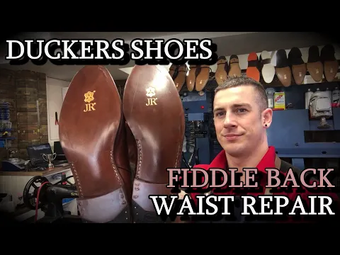 Download MP3 TRICKERS FIDDLE WAIST BOOTS Leather Sole Repair | JR Leather | Blind Stitched Chelsea Boots