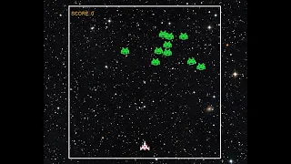 Simple Space Invader Game using Turtle in Python