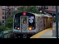 NYC Subway R160 Q Train Running in PM Rush Hour 26