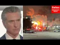 Newsom Asked About Chevron Oil Refinery Fire Impact On Gas Prices Is There Anything You re Doing