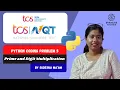 Prime or Not Multiply Digits Using Python TCS NQT Coding Series