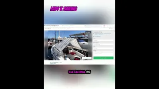 Catalina 25 ⛵️ The ULTIMATE 🤩 Affordable 💰 Sailing Pad #sailing #boats #catalina #advice #shorts