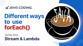 Different Way to Use forEach method in Java in Your Project