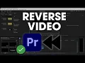 How To Reverse in Premiere Pro 2026 Easy