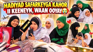 SAFARKEYGA KAHOR AYEY GIFT SURPRISE IIGA DHIGEEN ANIGO FILEYN FARXAD AYAAN LA ILMEEYAY 😭