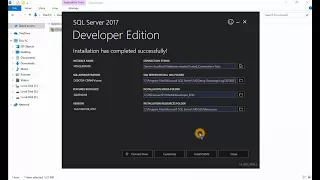 SQL Server 2017 - Part 1