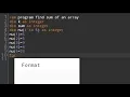 qbasic program to sum an array elements