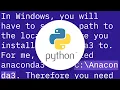 Conda command is not recognized on Windows 10